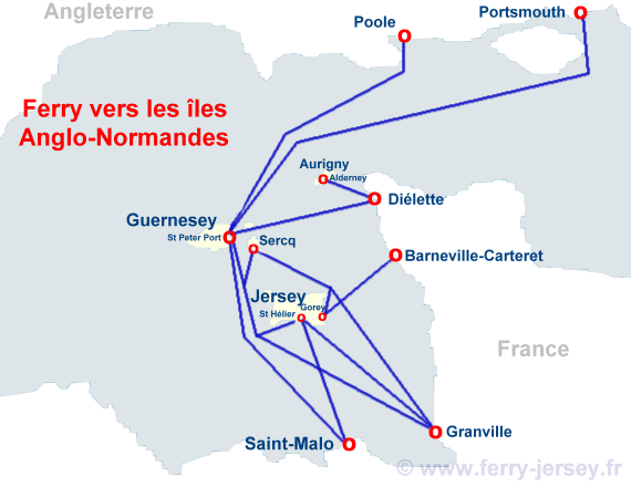 Monopoly Ver weg Pamflet Ferry Saint-Malo Jersey PROMOTIONS réservation tarifs horaires